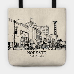 Modesto - California Tote
