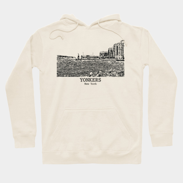 Yonkers - New York Hoodie by Lakeric