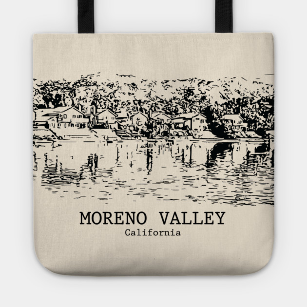 Moreno Valley - California Tote by Lakeric