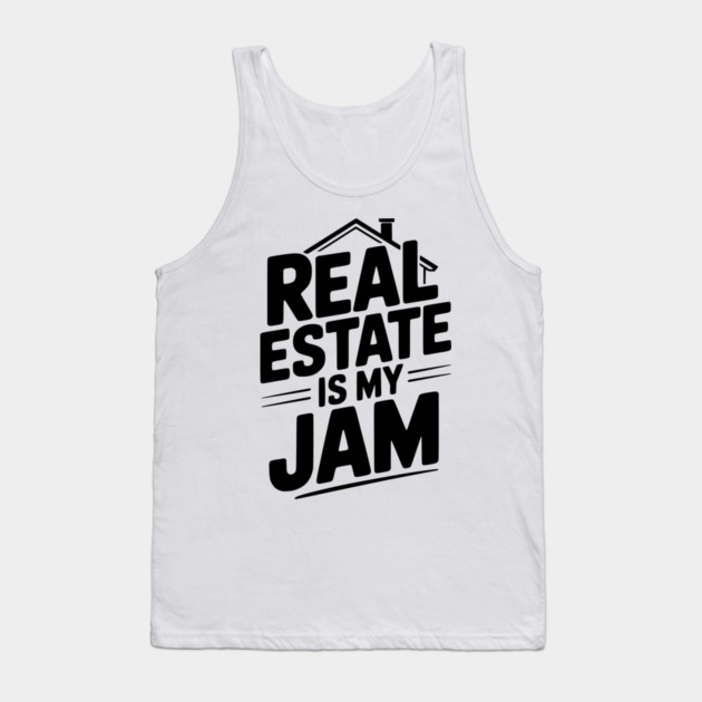 Real Estate is My Jam Tank Top by Frank Ring
