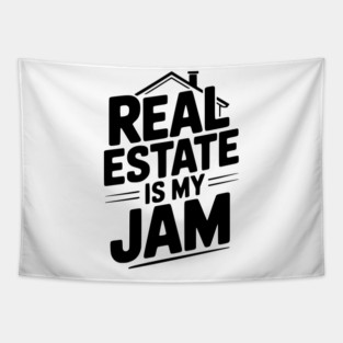 Real Estate is My Jam Tapestry