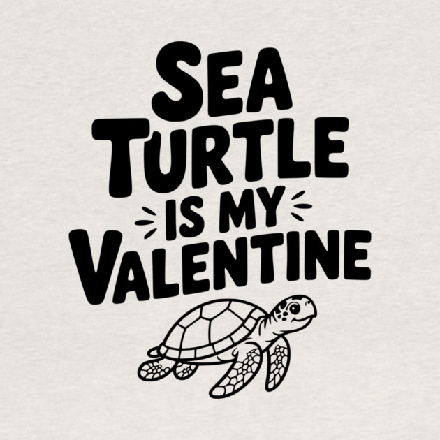 Sea Turtle is My Valentine by Frank Ring