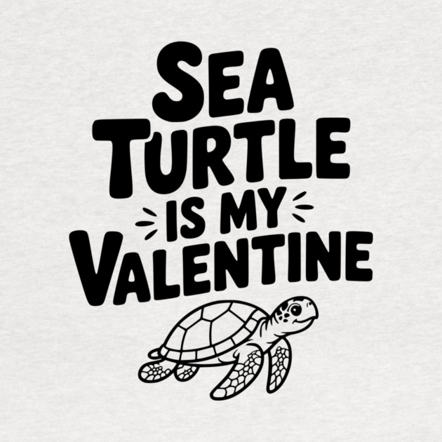 Sea Turtle is My Valentine by Frank Ring