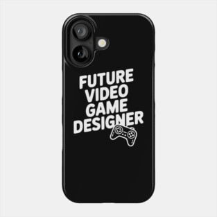 Future Video Game Designer Phone Case