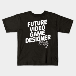 Future Video Game Designer Kids T-Shirt