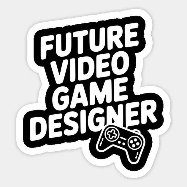 Future Video Game Designer Magnet by Frank Ring