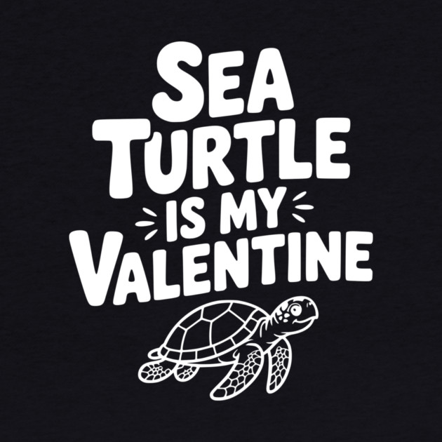 Sea Turtle is My Valentine by Frank Ring