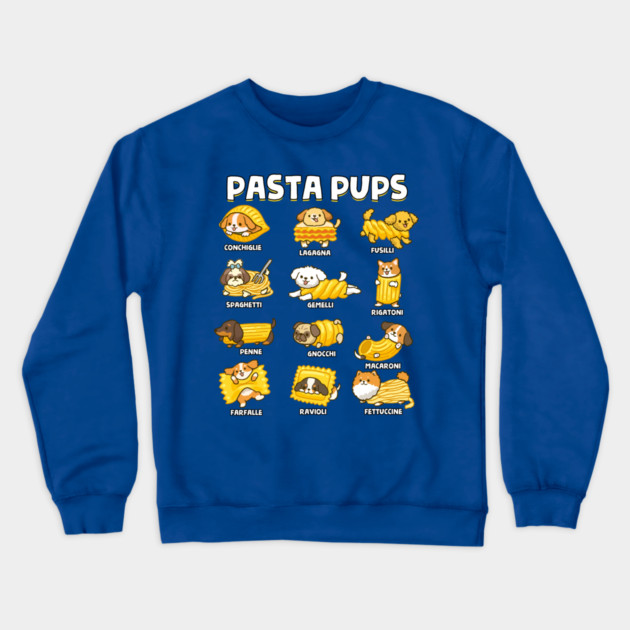 Pasta Pups Crewneck Sweatshirt by GoshWow®