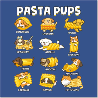 Pasta Pups Posters and Art