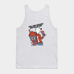 1970's and 1980's Vintage Retro Distressed Comic Book Ad Style Tank Top
