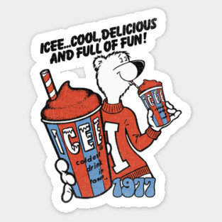 1970's and 1980's Vintage Retro Distressed Comic Book Ad Style Sticker