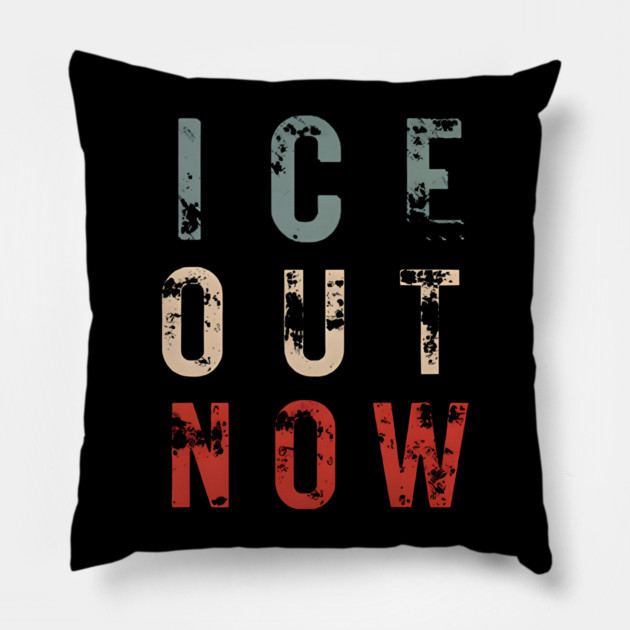 ICE Out Now Pillow by Donald's Store 2