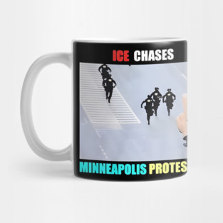 ICE Chases Minneapolis Protestor Mug