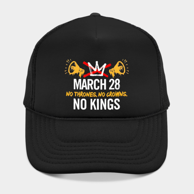 March 28 No Thrones No Crowns No Kings 2026 by Donald's Store 2