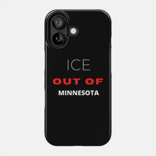 Ice out of Minneapolis Phone Case