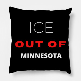 Ice out of Minneapolis Pillow
