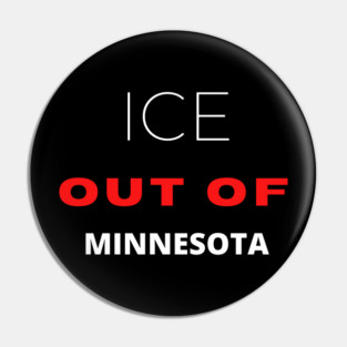 Ice out of Minneapolis Pin