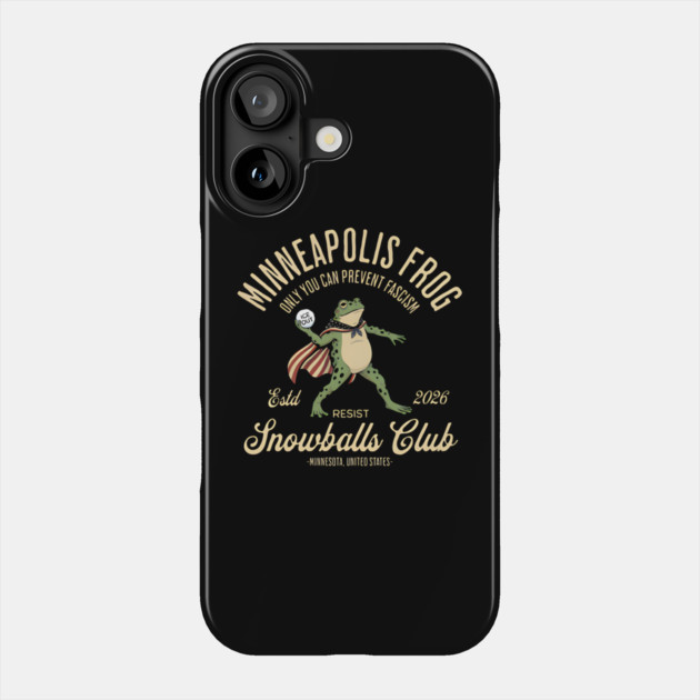Minneapolis resist -Frog Phone Case by Donald's Store 2