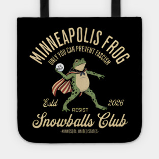Minneapolis resist -Frog Tote