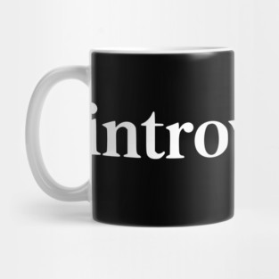 Introverting – Funny Introvert Design Mug