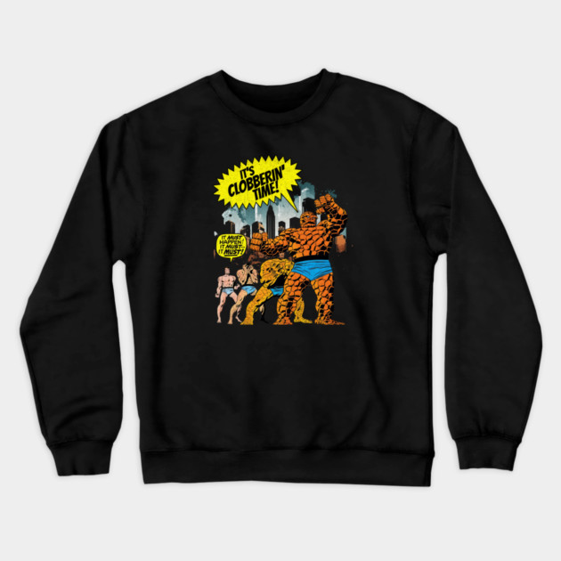 Benjy Blue Eyes of Yancy Street of New York Super Hero Comic Book Crewneck Sweatshirt by Joaddo