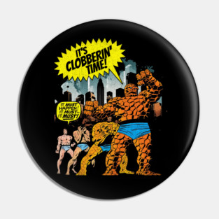 Benjy Blue Eyes of Yancy Street of New York Super Hero Comic Book Pin