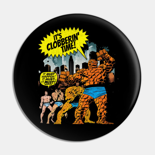 Benjy Blue Eyes of Yancy Street of New York Super Hero Comic Book Pin by Joaddo