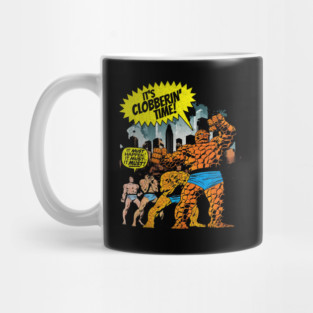 Benjy Blue Eyes of Yancy Street of New York Super Hero Comic Book Mug