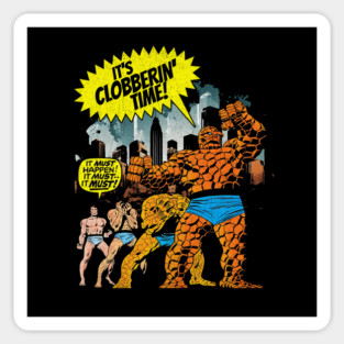 Benjy Blue Eyes of Yancy Street of New York Super Hero Comic Book Sticker