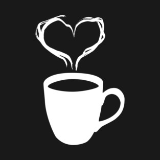 Coffee <3 White T-Shirt