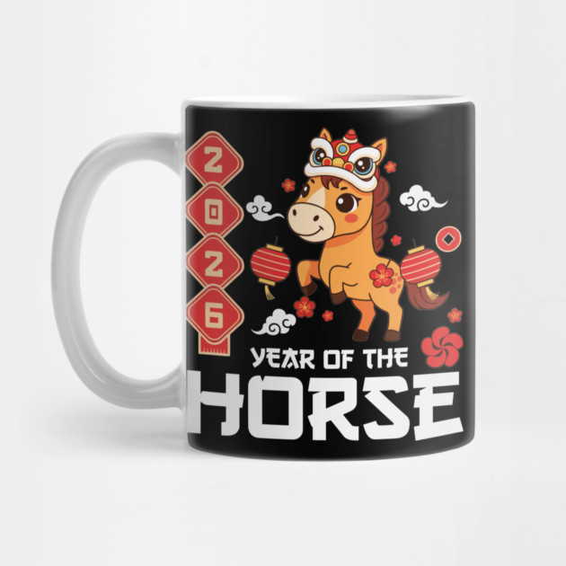 Year of The Horse 2026 Cute Kawaii Chinese New Year Kids by Chi's Store 1