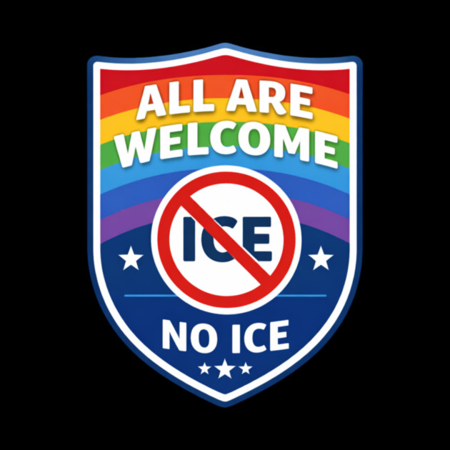 All Are Welcome No Ice Immigration Rights Human Rights Social Justice Activist Advocate by ArtistTee ⭐⭐⭐⭐⭐