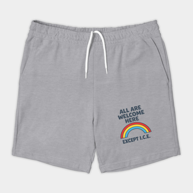 All Are Welcome Here Except I.C.E. Immigration Rights Social Justice Activist by ArtistTee ⭐⭐⭐⭐⭐