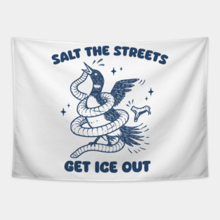 Minnesota Loon Salt the Streets | Fight ICE | Get out of Minneapolis Tapestry