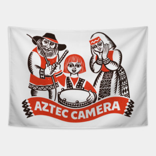 Aztec Camera ---- Original Fan Art Design Tapestry