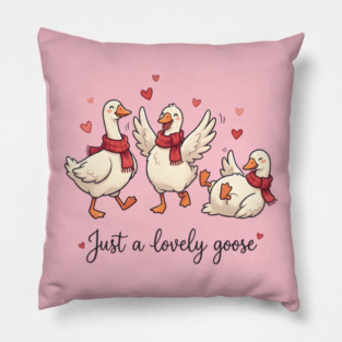 Just a Lovely Goose Pillow