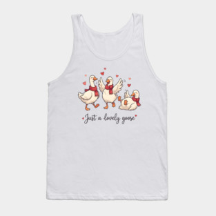 Just a Lovely Goose Tank Top