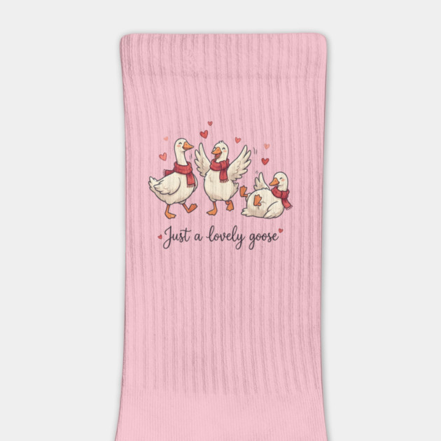Just a Lovely Goose by Creatifly Graphic Tees