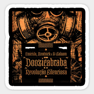 Emcida Soldado sem bandeira Sticker