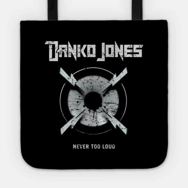 DANKO JONES - NEVER TOO LOUD Tote by James Bates