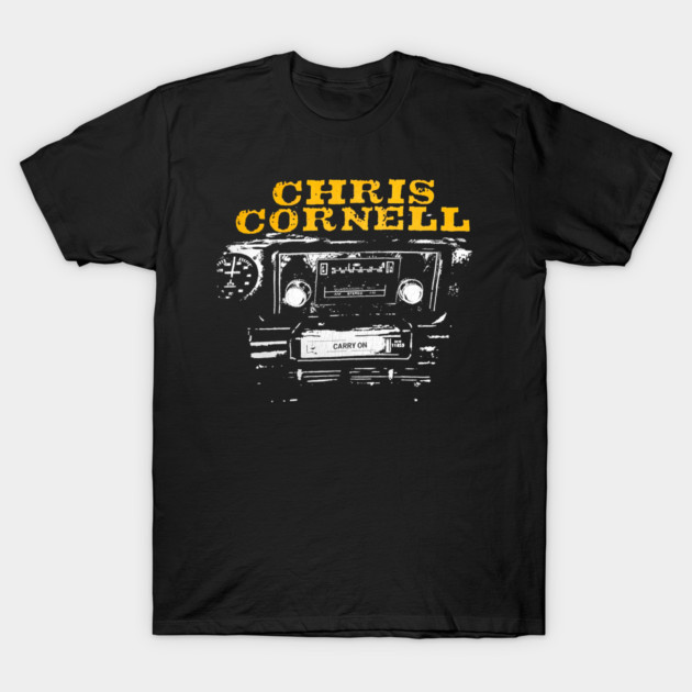 Chris Cornell Carry On T-Shirt by James Bates