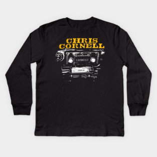 Chris Cornell Carry On Kids Long Sleeve T-Shirt