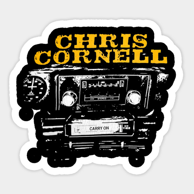 Chris Cornell Carry On Magnet by James Bates