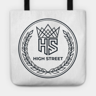 High Street T-Shirt | Bold Urban Typography Tee | Modern Streetwear Graphic Tote