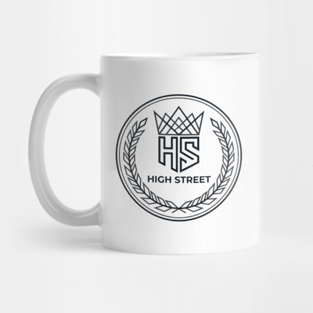 High Street T-Shirt | Bold Urban Typography Tee | Modern Streetwear Graphic by Muhammad Naveed Khan