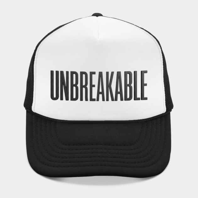 Unbreakable T-Shirt | Bold Motivational Typography Tee | Urban Streetwear Graphic by Muhammad Naveed Khan