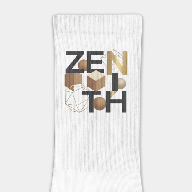 Zenith T-Shirt | Bold Minimal Typography Tee | Modern Urban Streetwear Graphic by Muhammad Naveed Khan