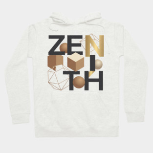 Zenith T-Shirt | Bold Minimal Typography Tee | Modern Urban Streetwear Graphic Hoodie
