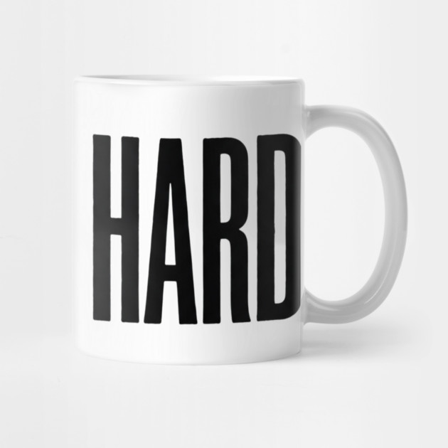 Hustle Hard T-Shirt | Motivational Bold Typography Tee | Urban Streetwear Graphic by Muhammad Naveed Khan