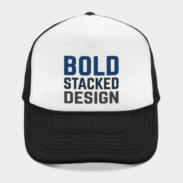 Bold Stacked Typography T-Shirt | Minimal Urban Streetwear | Print-Ready Graphic Tee by Muhammad Naveed Khan